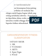 Cardiorespiratory Fitness Classification