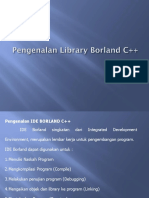 Pengenalan Library Borland C++