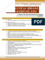 Dias y Meses PDF