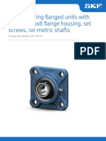 Insert Bearing Square Flanged Metric