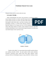 Laporan Praktikum Osmosis Usus Ayam