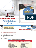 FMGE Exam Questions From Book PDF