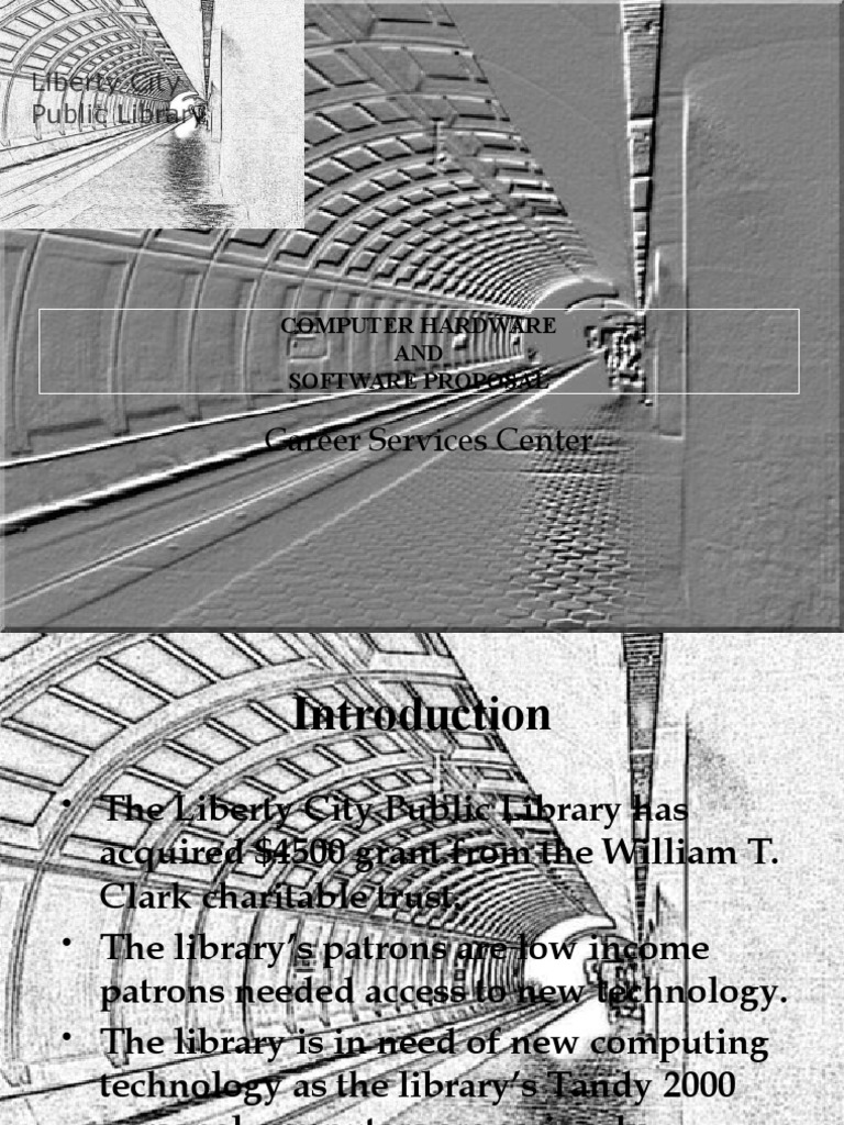 Library Tech Upgrade Proposal | PDF | Dvd | Windows 7