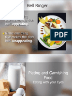 Plating and Garnishing PPT PDF
