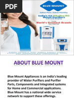 Blue Mount Alkaline RO+UV+UF Water Purifier