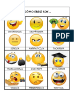 Descripción Carácter y Estado Emojis Hecho