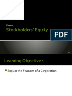 Chapter 9 PowerPoints On Stockholders' Equity