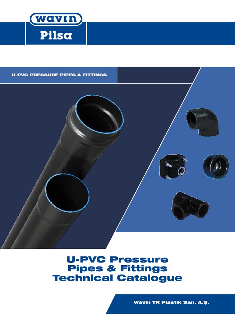 Wavin U-PVC Pressure Pipes Catalogue | PDF | Thermoplastic | Pipe ...