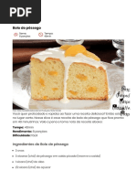 Bolo de Pêssego Fofinho e Rápido_ Fica Pronto Em 40 Minutos