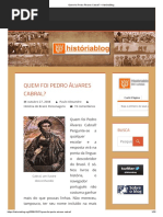 Quem Foi Pedro Álvares Cabral_ – HistóriaBlog