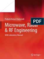Prakash Kumar Chaturvedi - Microwave, Radar & RF Engineering (2018, Springer Singapore) PDF