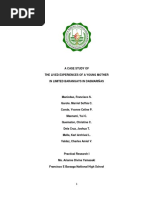 A Case Study of The Lived Experiences of A Young Mother in Limited Barangays in Dasmariñas