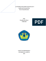 Firantika Dias Puteri - 1758011020. Analisis Dan Presentasi Data Focus Group Discussion