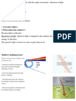 Optics Guide: The Science of Light Refraction and Color