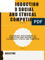 To Social and Ethical Computing