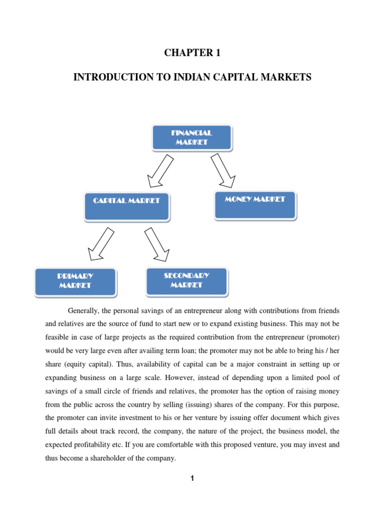 Overview of Indian Capital Markets | PDF | Exchange Traded Fund ...