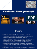 Conflictul Dintre Generatii