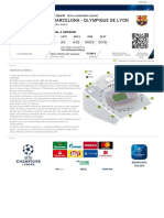 FC Barcelona - Olympique de Lyon: Lateral 3 Inferior