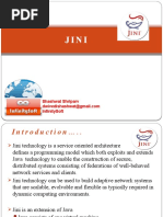 Jini Network Technology