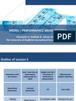 Week5 - Performance Measurement