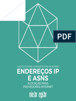 Fasciculos Sobre A Infraestrutura Da Internet Endereços Ip e Asns Alocacao para Provedores Internet