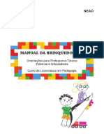 Manual da Brinquedoteca: orientações para professores