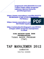 Dokumen - Tips 2013 Contoh Soal Tap Manajemen