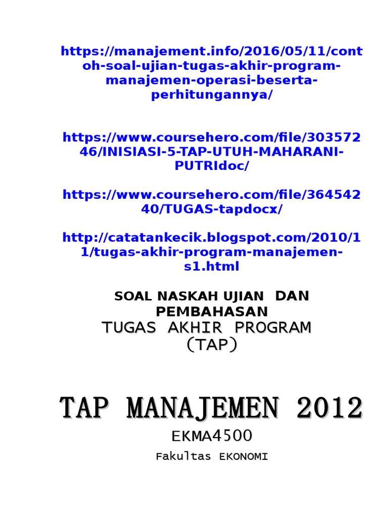 Dokumen Tips 2013 Contoh Soal Tap Manajemen PDF