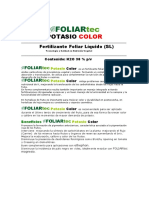 Foliartec Potasio Color