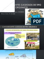 Contaminantes Atmosféricos de Tipo Orgánicos