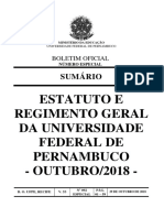 BO92 20181029 Estatuto e Regimento Da UFPE