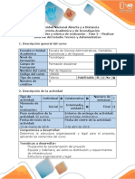 Guía de Actividades y Rúbrica de Evaluación - Fase 2 - Realizar Informe Del Estudio Técnico y Administrativo