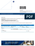 View electronic ticket receipt for flight from Kuala Lumpur to Hanoi