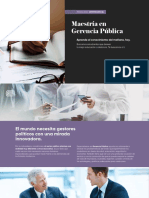 Brochure Maestriaen Gerencia Publica