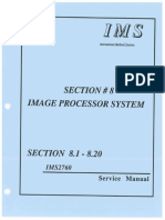 Section # 8 Image Processor System: Service Manual