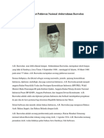 Biografi Singkat Pahlawan Nasional Abdurrahman Baswedan