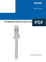 JTS Standard Vertical Turbine Pumps en E00727 6 2010