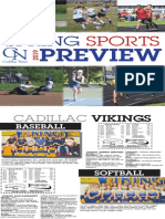 Cadillac News Spring Sports Preview 2019