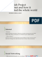 English Project Internet and How It Affected The Whole World