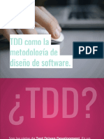 TDD Como Metodología de Diseño de Software
