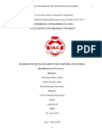 ELABORACION DE PLANEAMIENTO DE AUDITORIA FINANCIERA-ARCHITECH TACNA-Formato APA