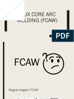 Flux Core Arc Welding (Fcaw)