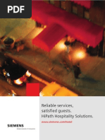 HiPath Hospitality V2.0 Brochure