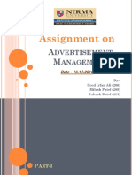 Advertisement Management by Irfan, Rakesh & Milesh