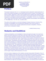 Vedanta and Buddhism - Von Glasenapp