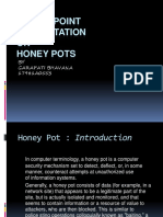 Power Point Presentation ON Honey Pots: BY Garapati Bhavana 17981A0553