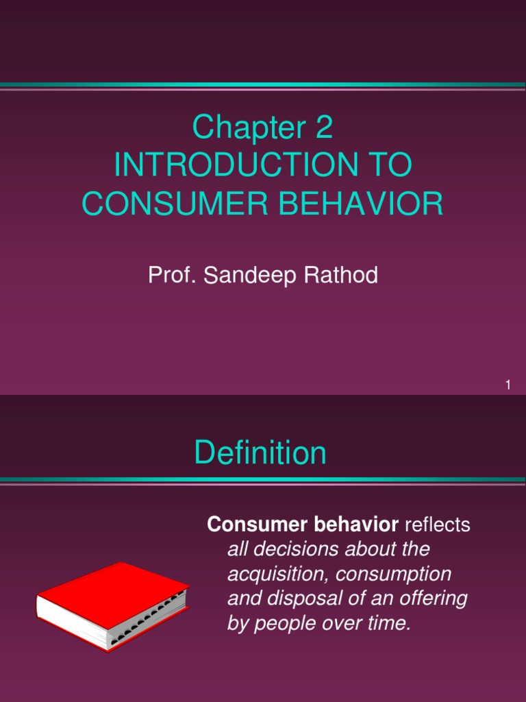 consumer behaviour literature review ppt