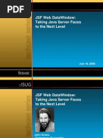 JSF Web Datawindow: Taking Java Server Faces To The Next Level