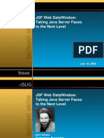 JSF Web Datawindow: Taking Java Server Faces To The Next Level