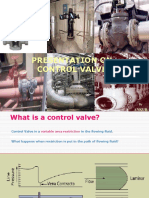What is a control valve and how does it work